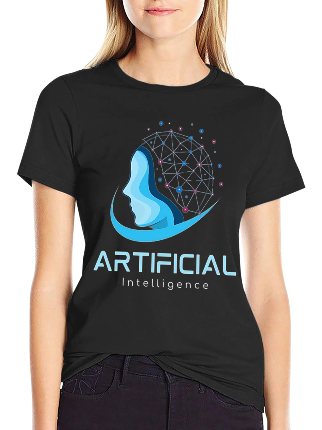 AI Mind T-Shirt -  Artificial Intelligence Design