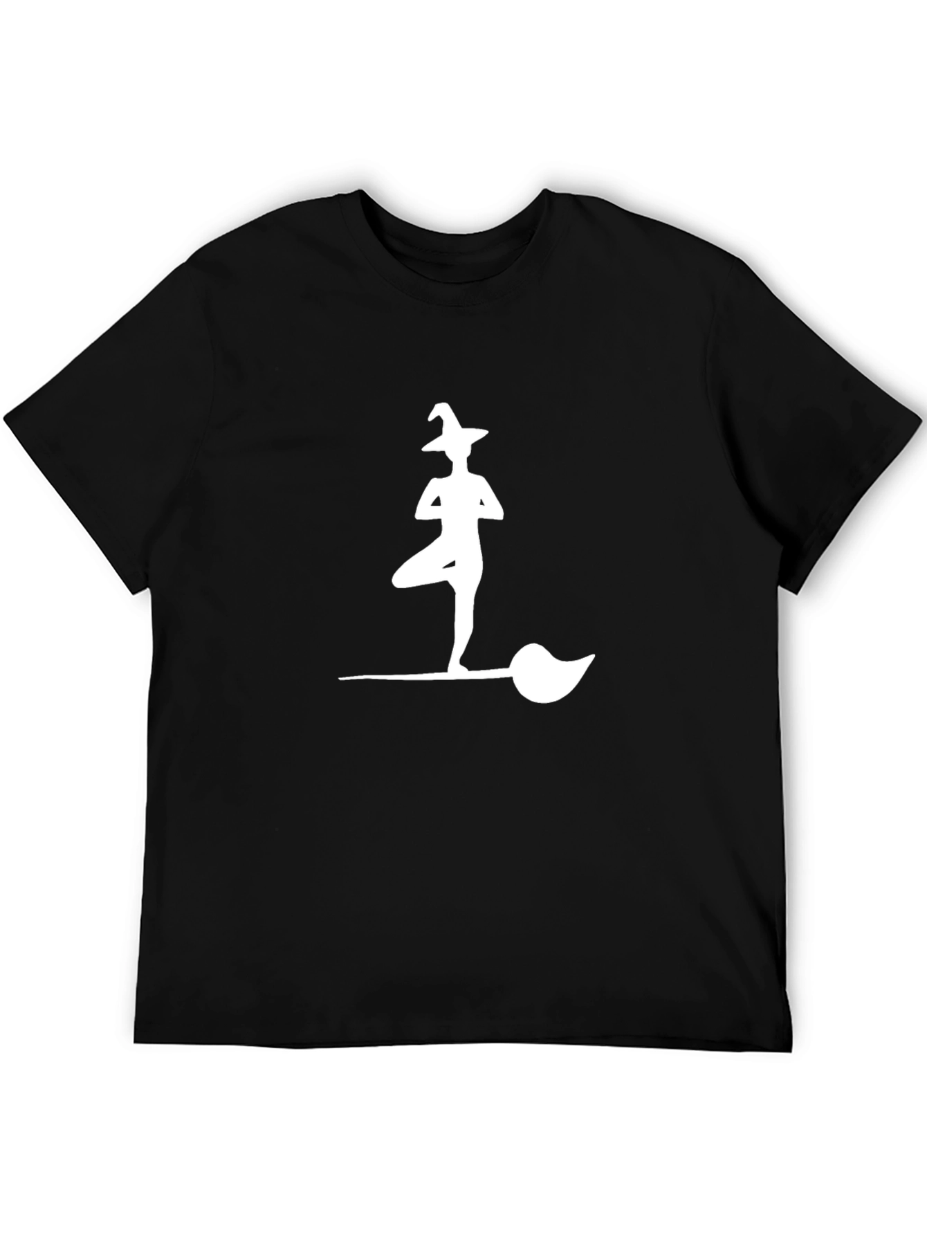 Yoga Witch T-Shirt - Halloween Zen Style