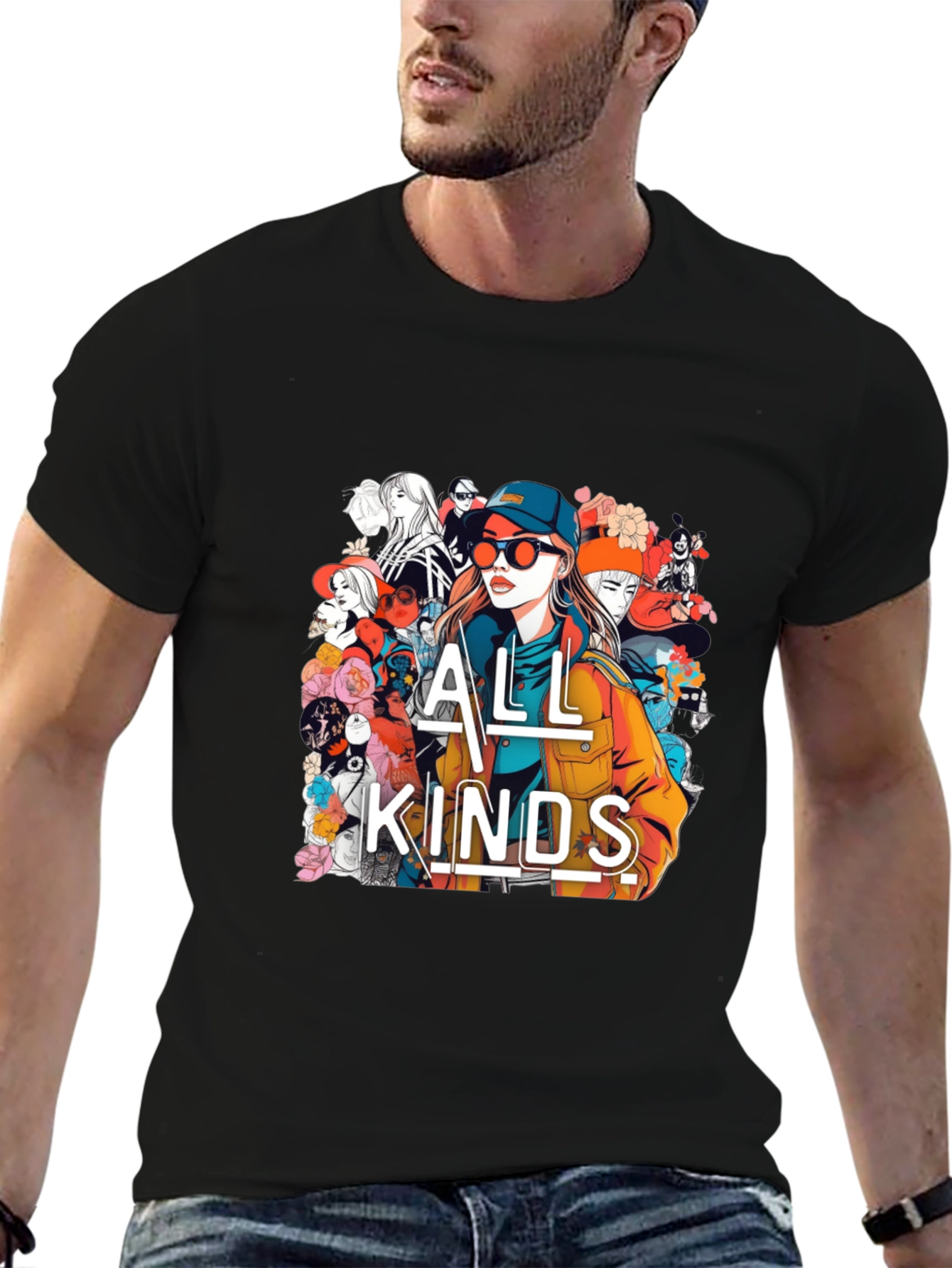 All Kinds T-Shirt - Unique Graphic Design