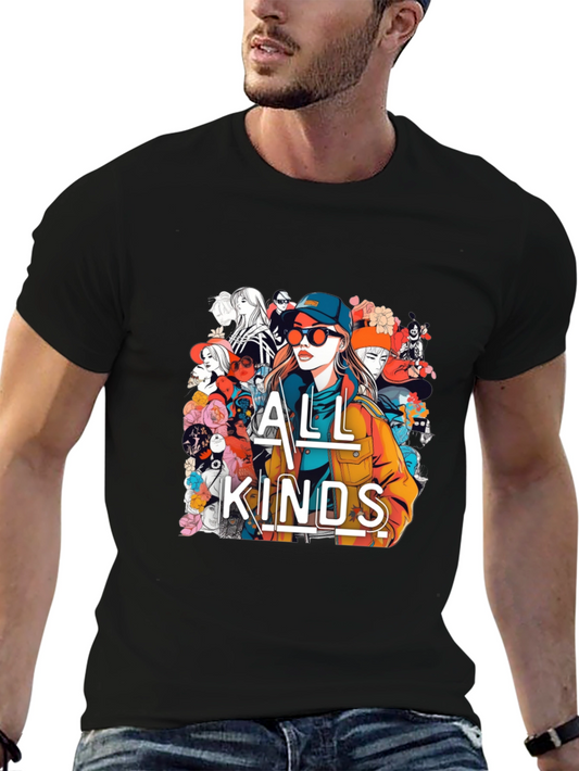 All Kinds T-Shirt - Unique Graphic Design