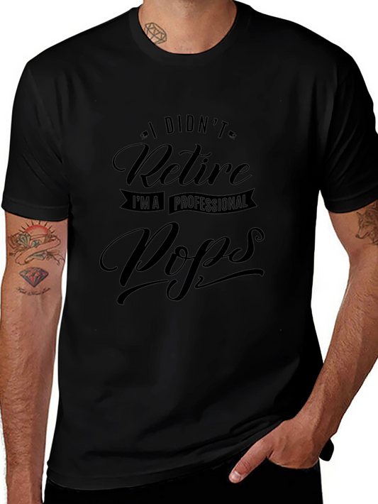 Professional Pops Graphic Tee - Black