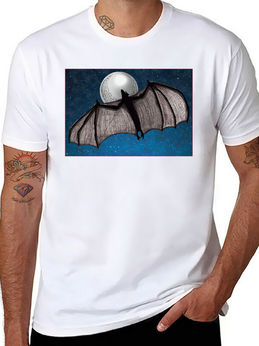 Bat & Moon Graphic Tee