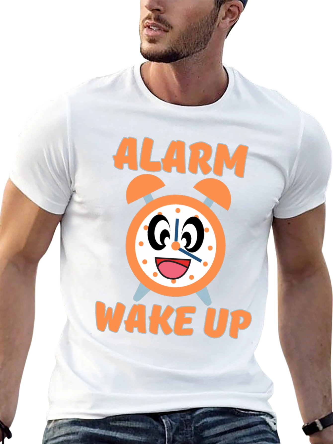 Alarm Wake Up Novelty T-Shirt