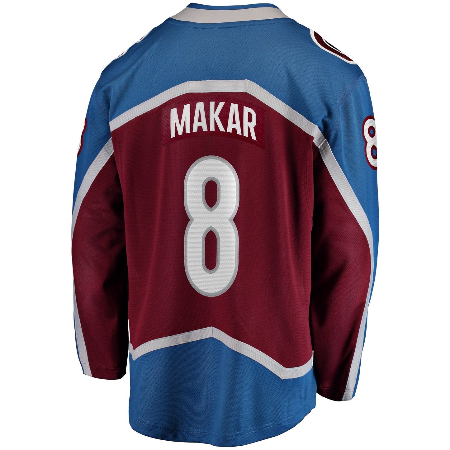 Cale Makar Colorado Avalanche   2022 Stanley Cup Champions Breakaway Patch  Jersey - Burgundy