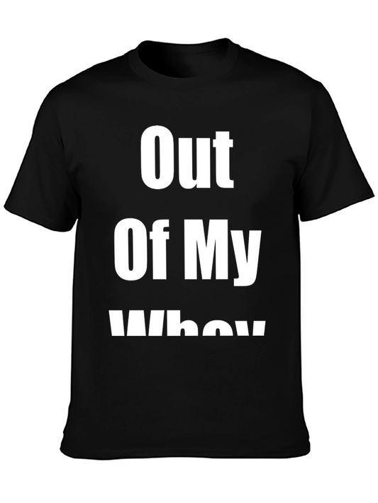 Out of My Whey Black T-Shirt