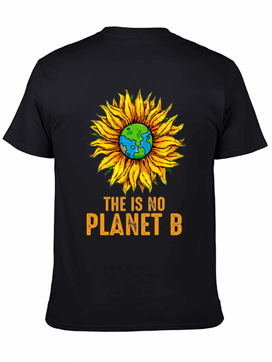 No Planet B Sunflower Graphic Tee - Earth Day