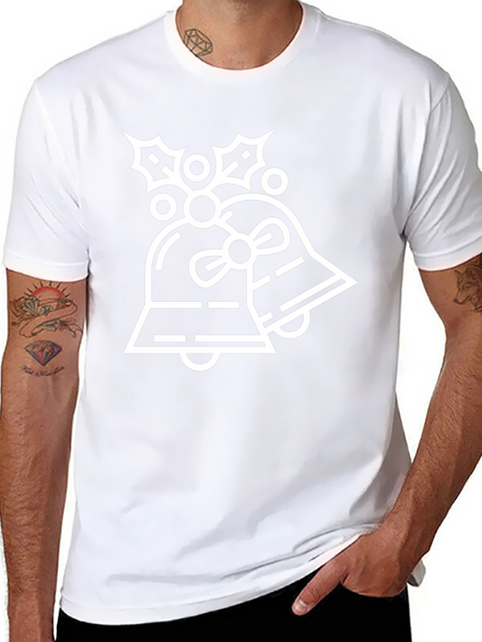 Festive Bells Graphic Tee - Black