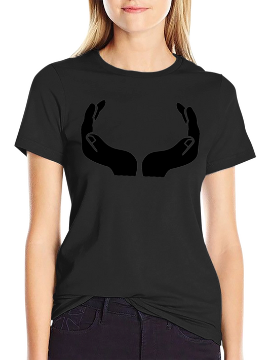 Graphic Hands Black T-Shirt