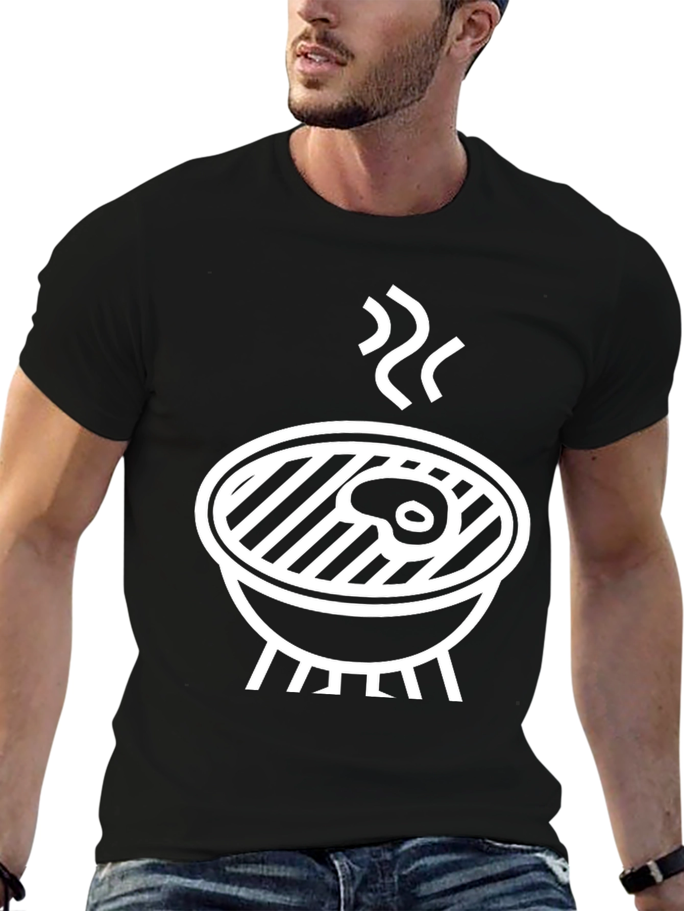 BBQ Grill Graphic Tee - Cookout Ready!