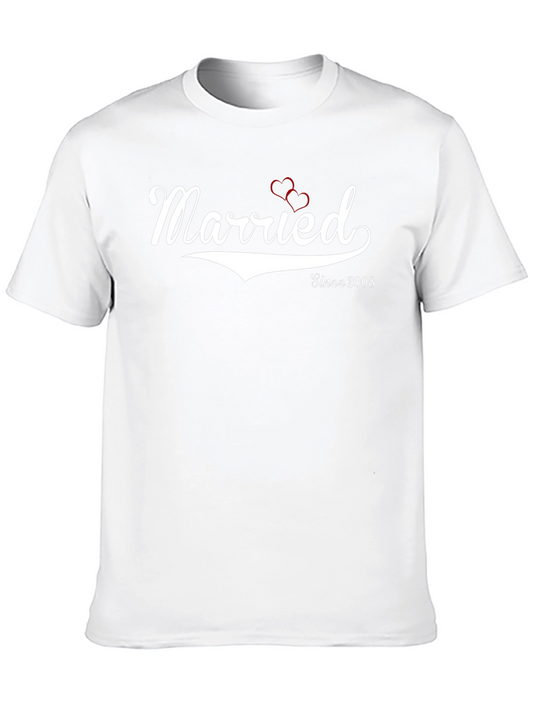 Married Since 2008 Anniversary T-Shirt