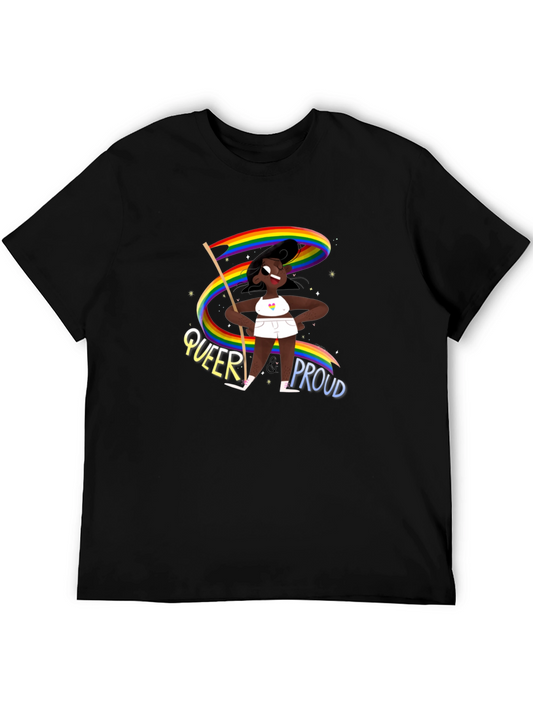 Queer & Proud Graphic T-Shirt - Unisex