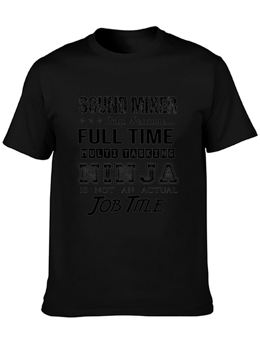 Sound Mixer Ninja T-Shirt