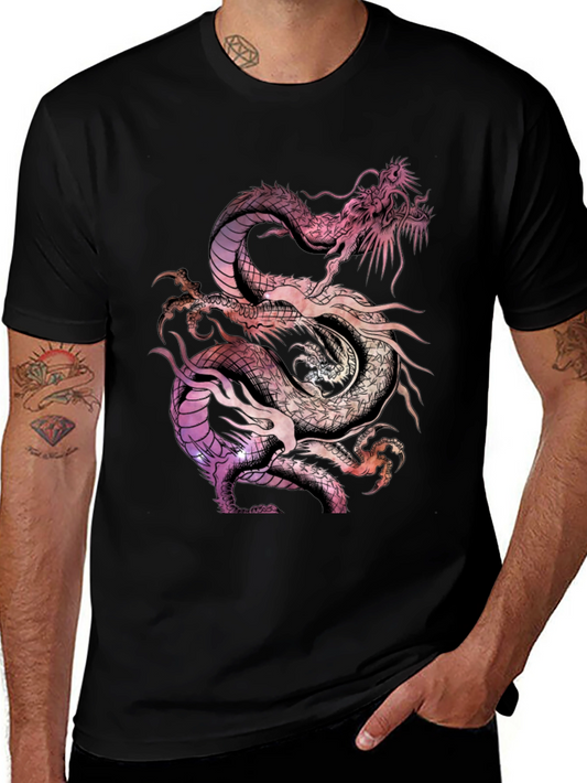 Dragon T-Shirt - Colorful Graphic Tee